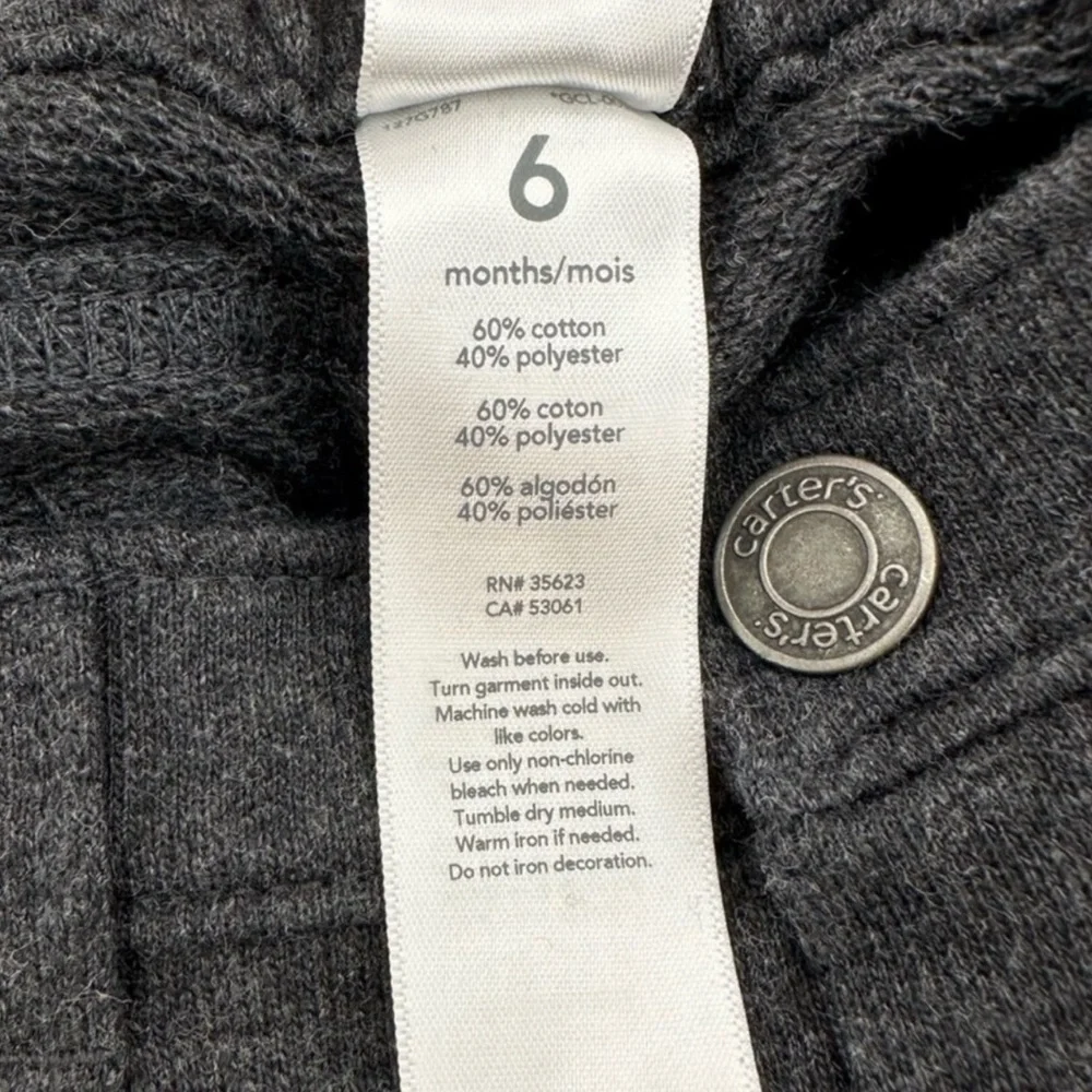 Carter's Baby Plaid Shirt and Pants Set - 6 Months